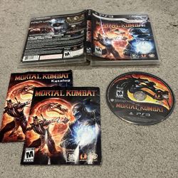 Mortal Kombat (Sony PlayStation 3, 2011) PS3 Complete CIB Tested
