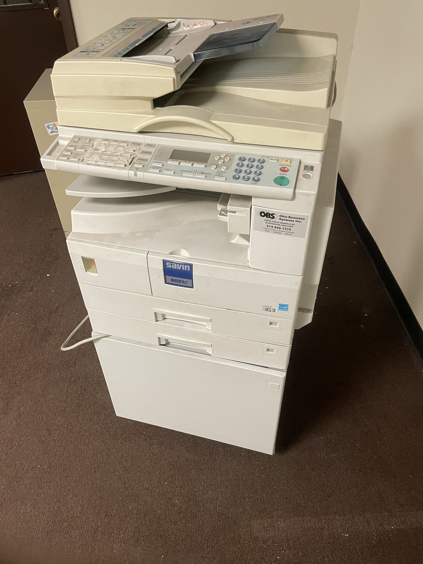 Savin 9021D Printer/Scanner/Fax
