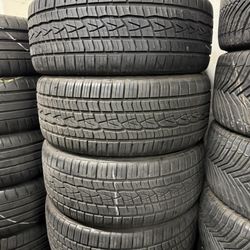 Set Or Tires (4) 225-40-18 Continental 
