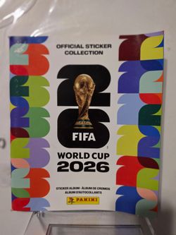 Fifa 2026 World Cup Sticker Album empty