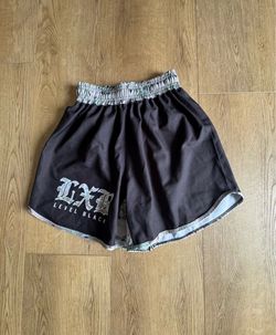 Level black men’s bjj shorts