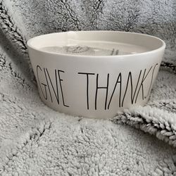Rae Dunn Give Thanks Candle Extra Large