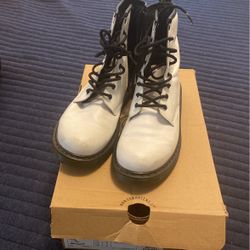 White Doc Martens 