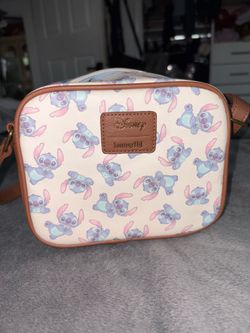 Disney Loungefly Stitch Allover Print Crossbody Bag