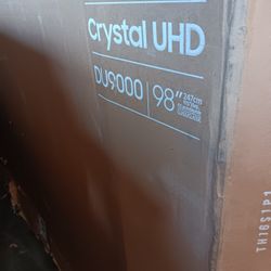 SAMSUNG 98"INCH QLED 4K DU9000