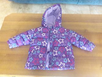 Girls toddler snow jacket size 18m