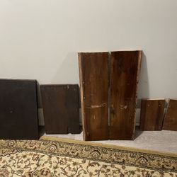 Reclaimed Urgos Grandfather Clock German Hardwood 6 Pieces 5.5  Square