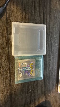 Pokémon Crystal Version Game Boy Color Cartridge
