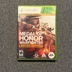 Xbox 360 Medal of Honor Warfighter Limited Edition