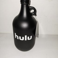 Hulu Cornhole Tournamen 64 oz Stainless Steel Insulated Water Bottle Jug Growler New.

