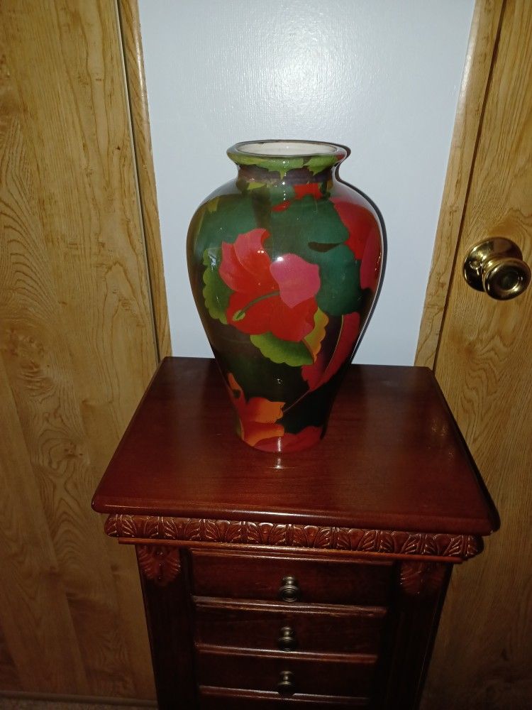 Colorful Tall Vase