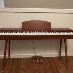 GPP-203 Digital Piano Electric Keyboard 88 Key Full Weighted 128 Voice 3 Pedals