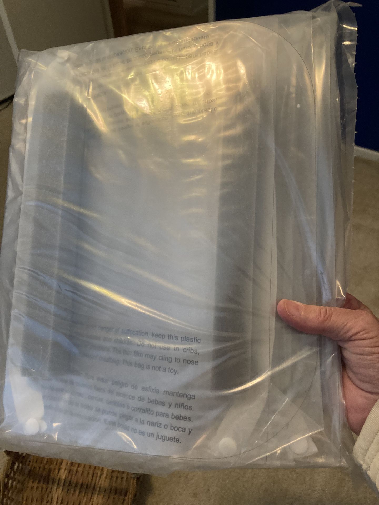 Never use face masks still in original packaging