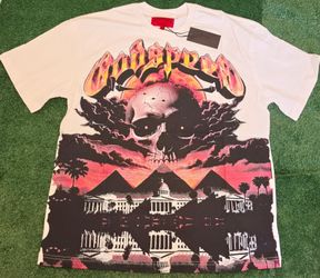Godspeed Graphic T-Shirt White New with Tags