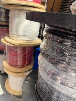 #6 wire THHN single stranded copper cable new ( price of each and firm )