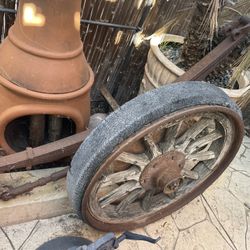 Old Wooden Wheel