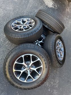 JEEP WRANGLER SPORT 2024 WHEELS AND TIRES