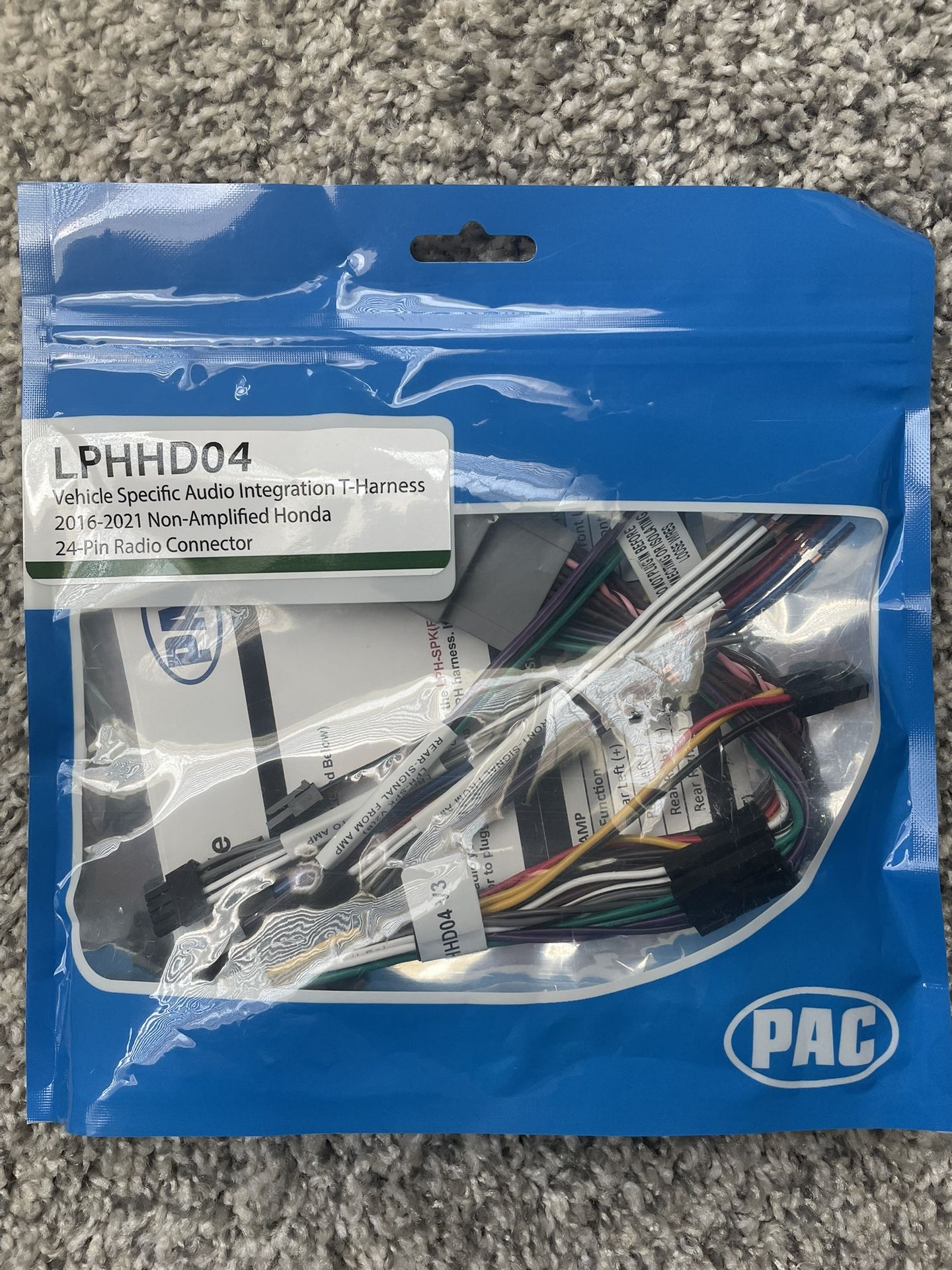 Honda t-Harness For Aftermarket Amp Subs