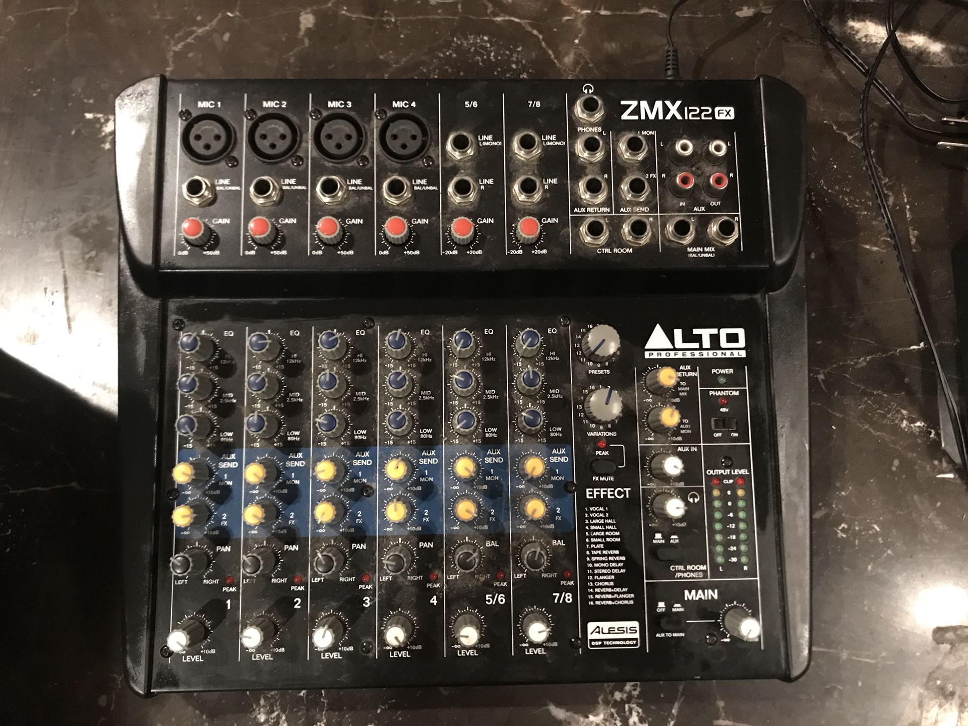 Alto Professional ZMX122FX | 8-Channel 2-Bus Compact Mixer with 16 Inputs and On-Board Effects Sale in Philadelphia, PA