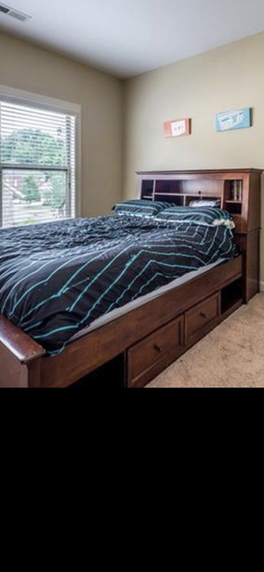 Full Size Bookcase Bed