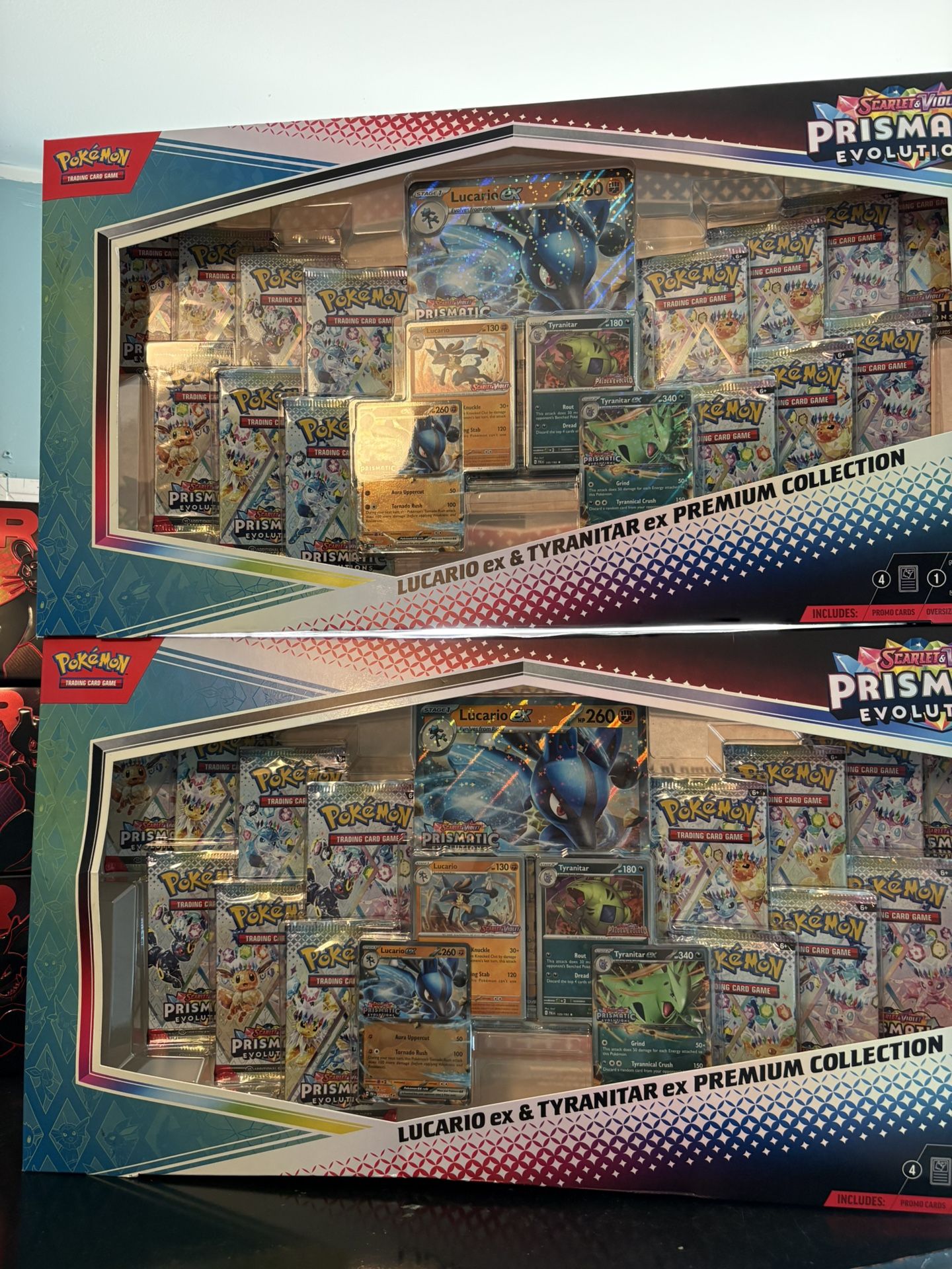 Pokémon Lucario And Tyranitar Promos Box’s