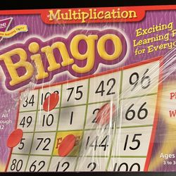 Multiplication Bingo Game