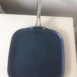 USED ONCE GRANITESTONE FRYER PAN 