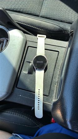 Samsung Galaxy Watch with White Band