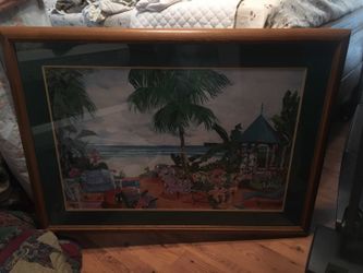 Hand painted picture