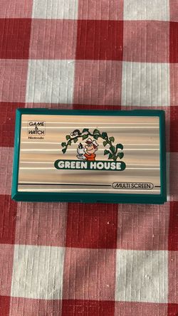 Nintendo Game & Watch Green House Multi Screen