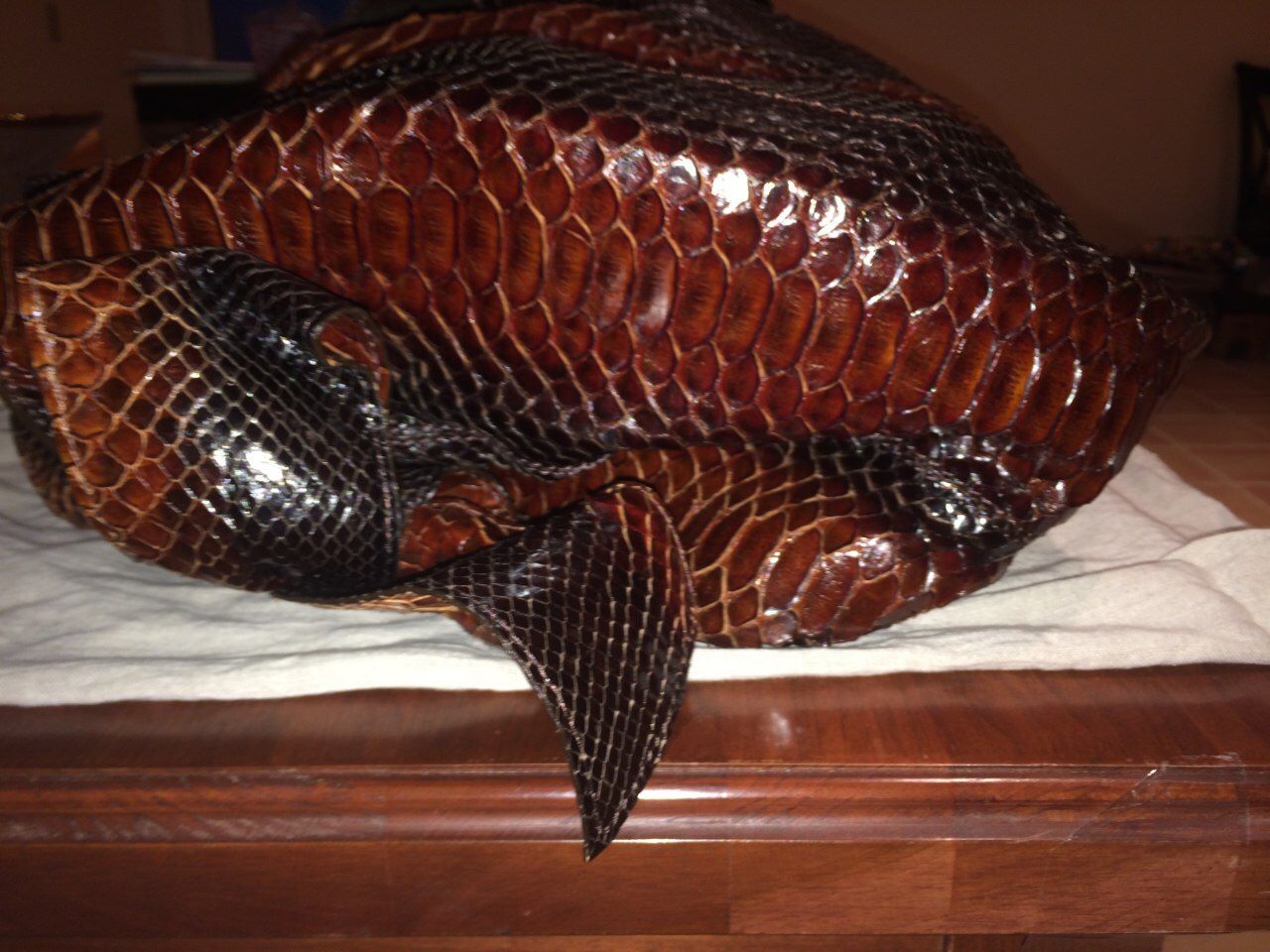 RARE Runway Snakeskin (Python) Shoulder Bag By Valentino