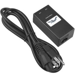 SKKSource 48V 24W PoE Injector Power Over Ethernet Adapter 802.3af IP Cameras VOIP Phones