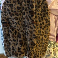 A cheetah sweater