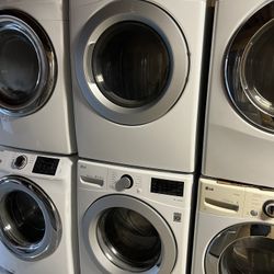 LG Set Gas Dryer And Washer