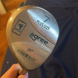 LPGA Agree Pro Design, Plus Size 7 Graphite Golf Club, 27 Degree