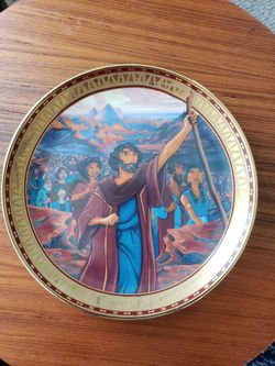 The Franklin Mint, The Prince Of Egypt Collection "When You Believe" Plate DREAMWORKS