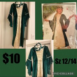 Kid’s Lady Of Sherwood Princess Costume