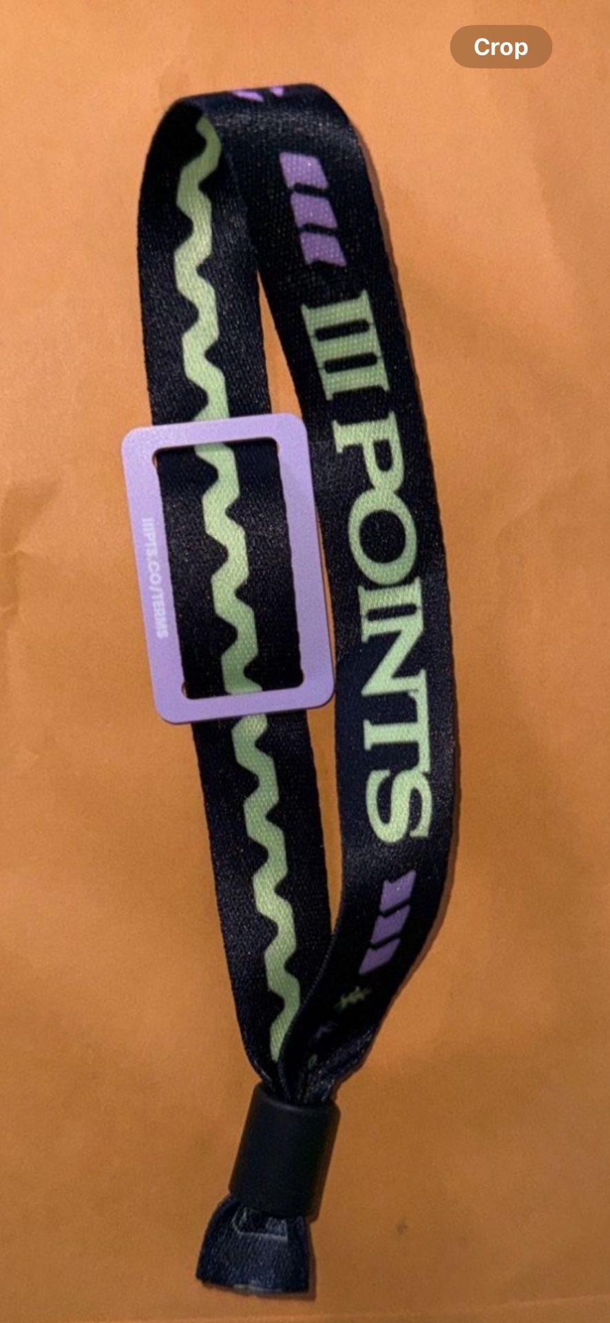 iii Points 2025 Wristband