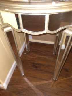 Mirrored Table
