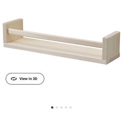 Ikea Spice Rack Bookshelf Decor Wooden Wall Shelf 