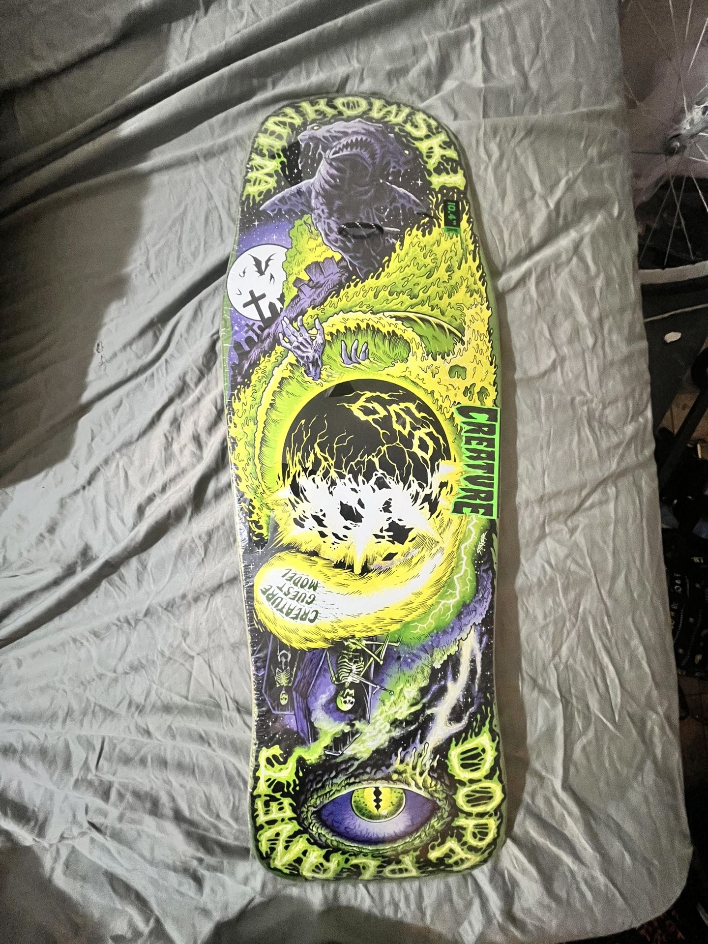 Erick Winkowski Dope Planet Saint & Sinners Creature Skateboard Guest Model