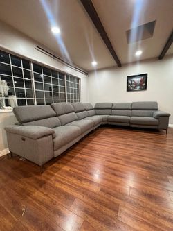 Sectional from Living Spaces with 2 Recliners