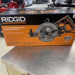 Brand New Ridged 7-1/4” Worm Drove Circular Saw 