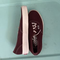 Maroon Vans