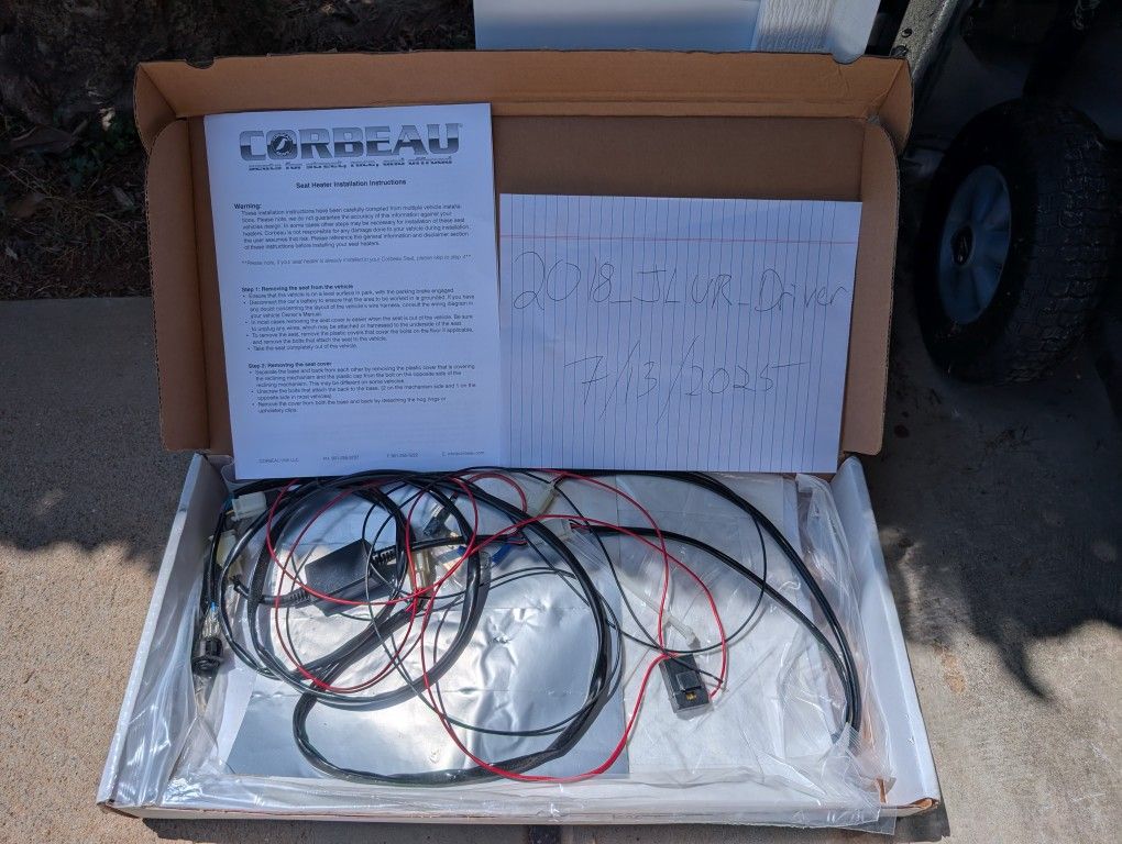 Carbeau Seat Heaters - Pair