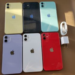 iPhone 11 - UNLOCKED - Like New (Color Choices) 
