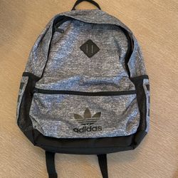 NEW Grey And Black Adidas Backpack