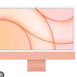 2021 iMac orange