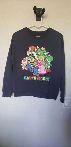 Super Mario Long Sleeve Sweater Size XS