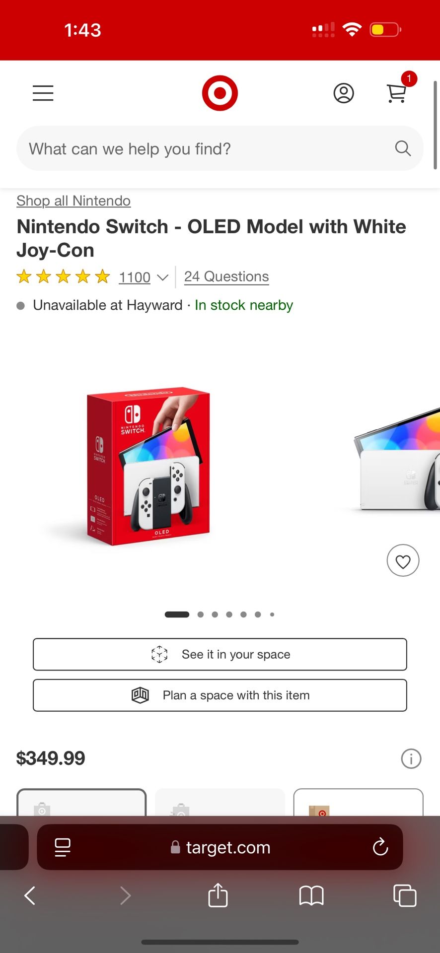 Nintendo Switch Oled New 